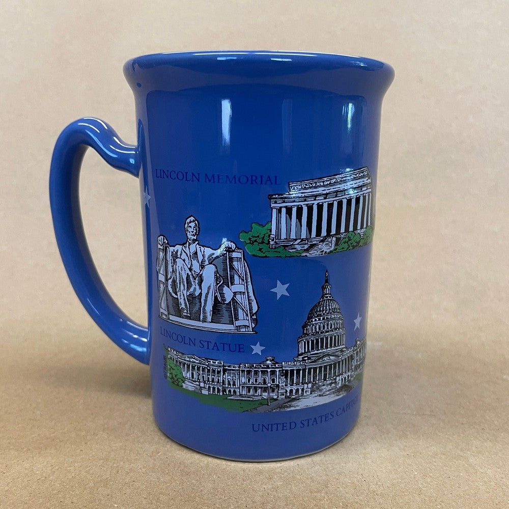 Washington DC Landmarks Embossed Mug